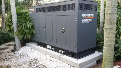 Americast modular pads for liquid-cooled generators | Charleston Concrete
