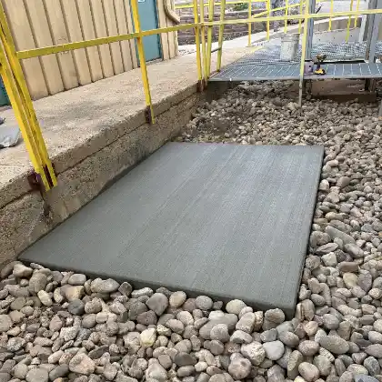 Commercial HVAC pad | Charleston Concrete