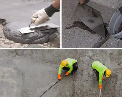 Concrete repair example from work gallery | Charleston Concrete
