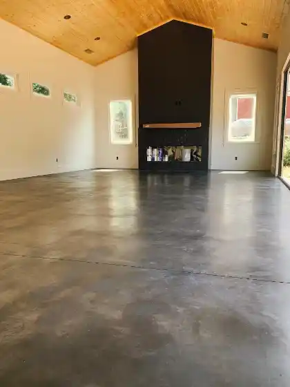 Concrete surface with stained finish | Charleston Concrete