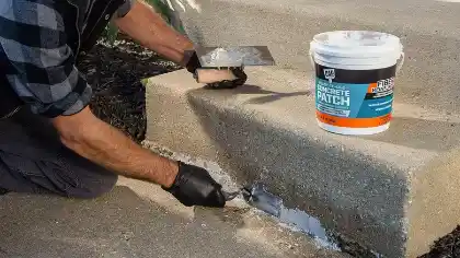 DAP ready-to-use concrete patch for concrete repair | Charleston Concrete