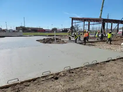 Project work photograph with no further description | Charleston Concrete