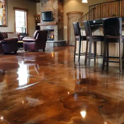 Stained concrete, gallery example 1 | Charleston Concrete